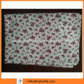 cvc flower printed flannel fabric double side brushed 32x12/40x45 for philippine